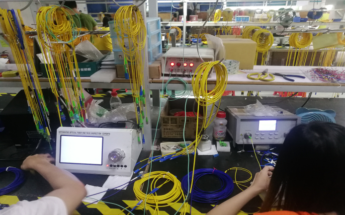 Fiber Optic Patch cord production line